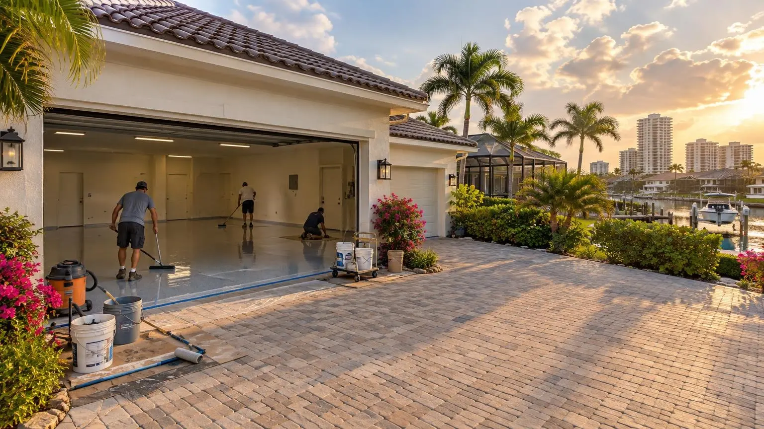 Epoxy Flooring in Naples, FL